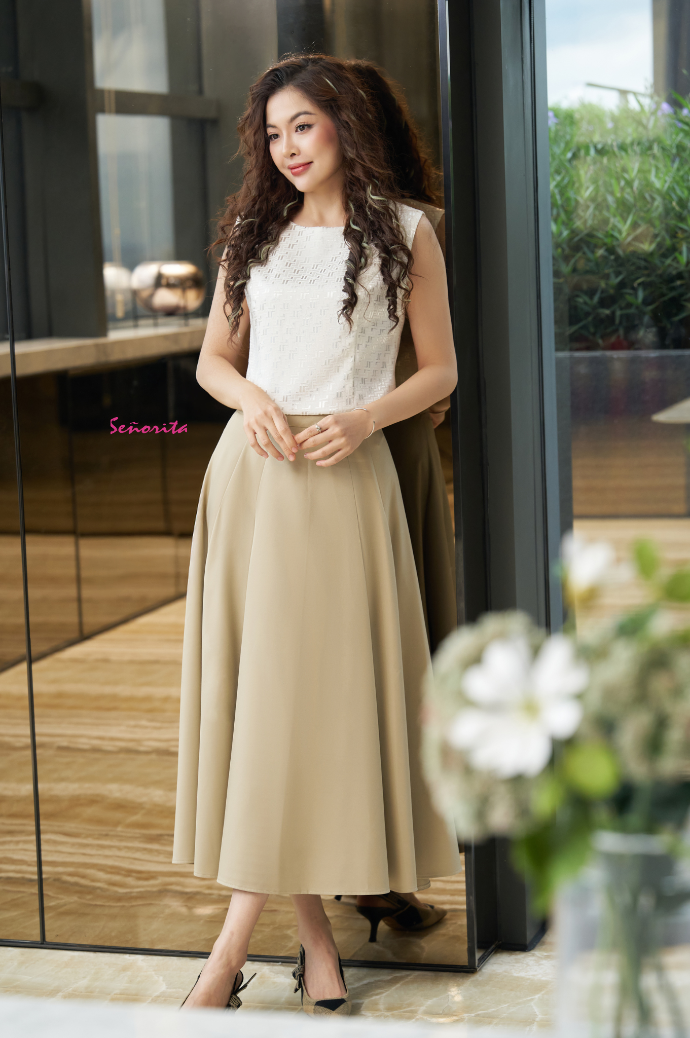 Áo croptop dây kéo sau - Hình ảnh 3