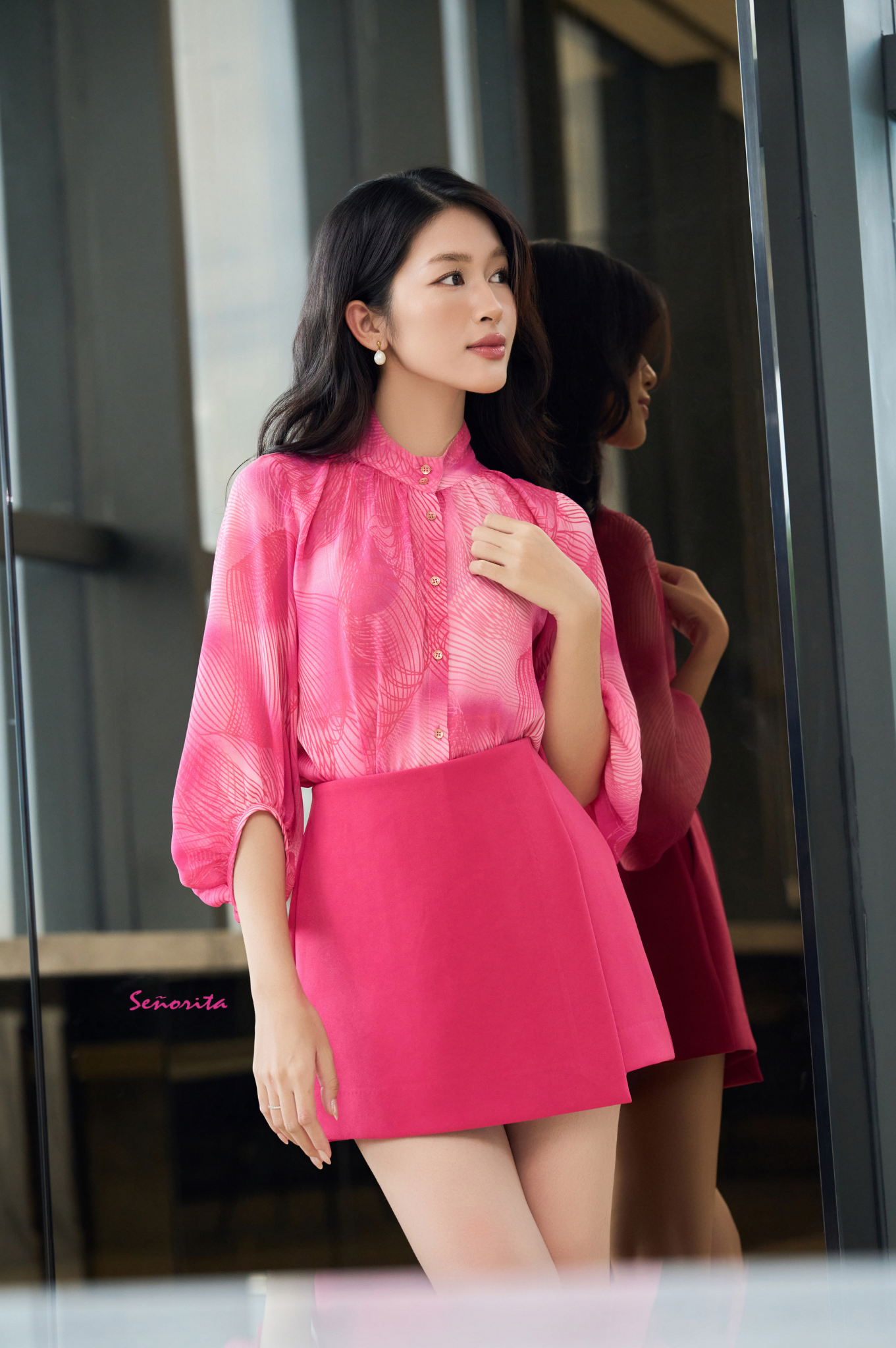 Quần váy hồng - Hình ảnh 2
