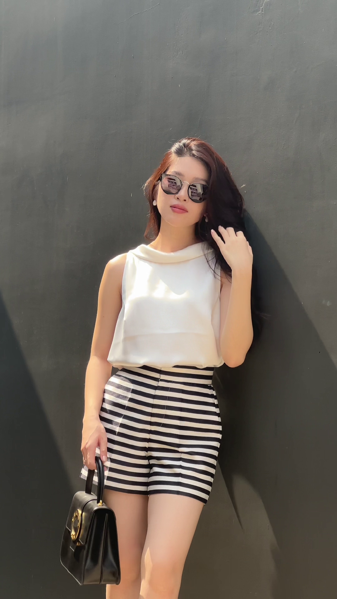 Áo kiểu cột nơ sau - Hình ảnh 3
