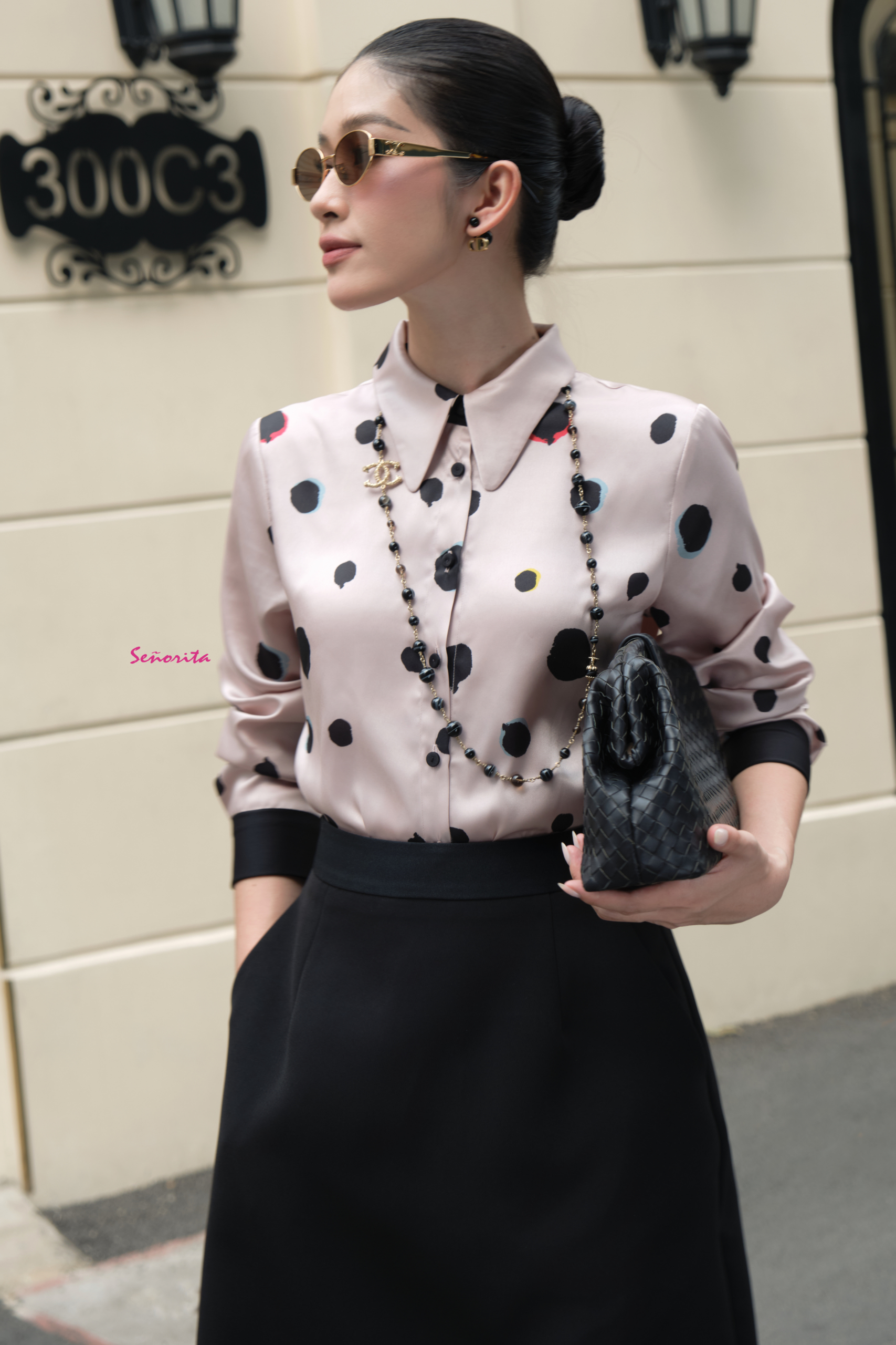 Chân váy chữ A phối lưng - Hình ảnh 6